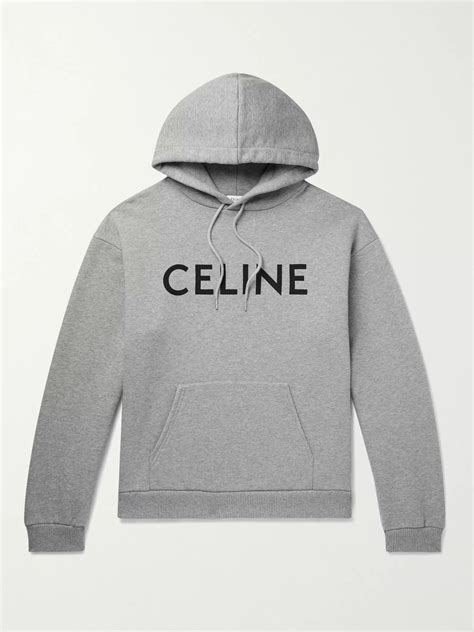 celine hoodie grey.